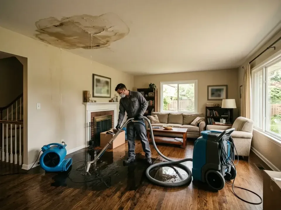attic-pipe-burst-ceiling-drip-008 — frequently asked questions, Water Damage Restoration & Carpet Care in Morgan City, LA
